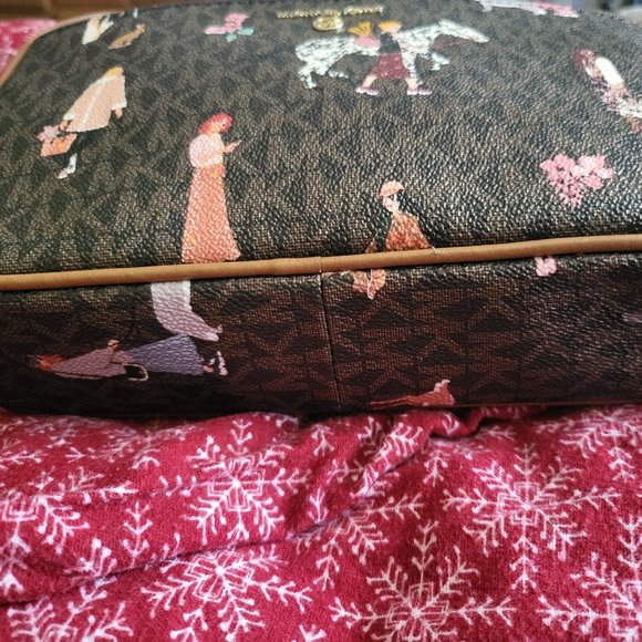 BRAND NEW AUTHENTIC MICHAEL KORS Hand Bag Leather Purse Crossbody MK - Picture 2 of 13